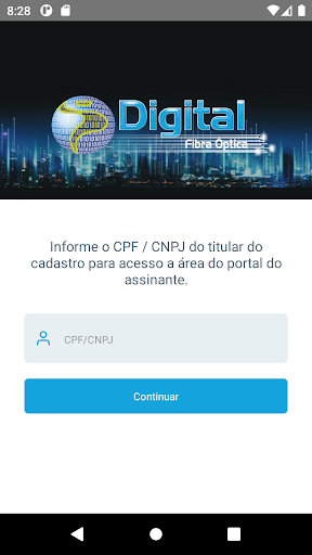 Android application Digital Provedor screenshort
