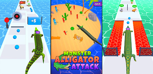 Monster Alligator Attack