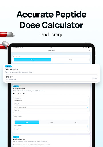 Peptide Library - Peptide Log