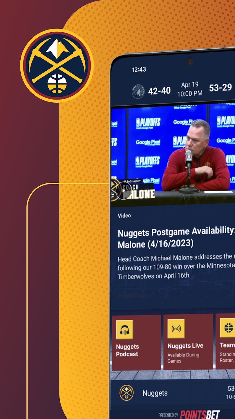 Denver Nuggets Official App