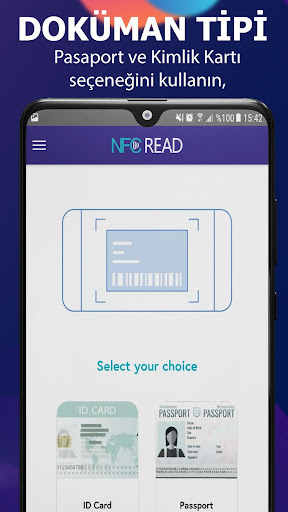 NFC Read - Passport & ID Card Screen 3