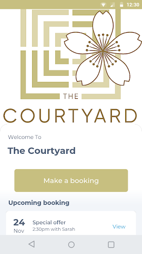 Android application The Courtyard screenshort
