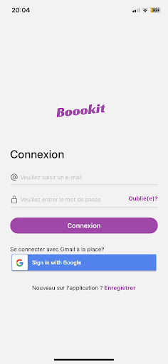 Boookit Merchant Screen 2