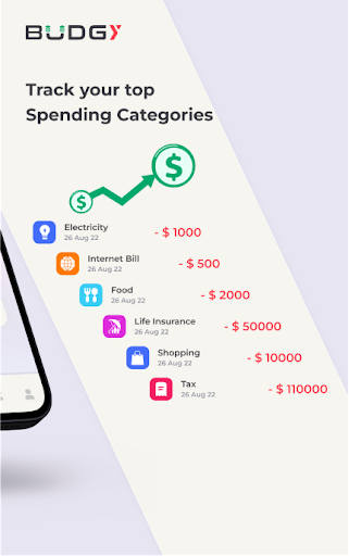 Budgy:Daily Budget Planner app 2