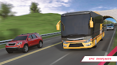 Highway Bus Racing-バス運転ゲームのおすすめ画像3