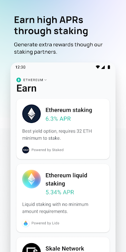 MEW crypto wallet: DeFi Web3 Screen 2
