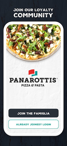 Android application Panarottis: Takeaway & Rewards screenshort