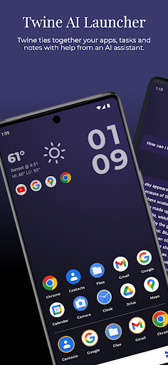 Android application Twine AI Launcher screenshort