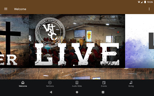 V3C Church App Screen 3