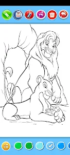 The Lion King Coloring Book