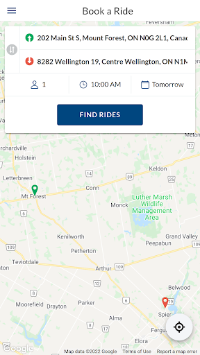 Ride Well Screen 3