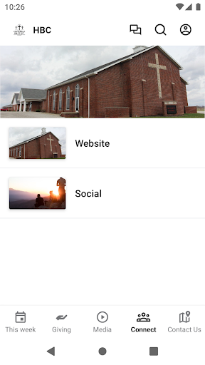 Hopewell Baptist Church Holton Screen 3