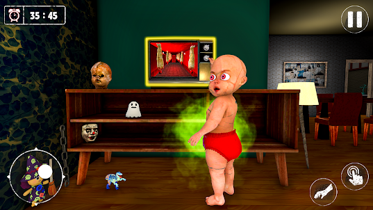 Scary Creepy Baby Horror Games