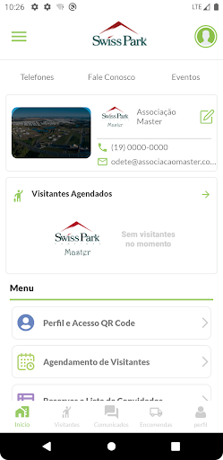 Android application Acesso Swiss Park Campinas screenshort