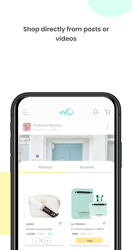 wo.life - Social Commerce Screen 3