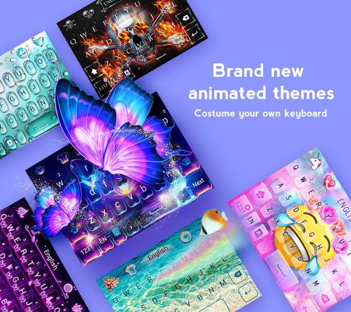 GO Keyboard - Cute Emojis, Themes and GIFs  Screenshots 1