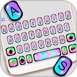 Cover Image of Download Colorful Holographic Keyboard  APK