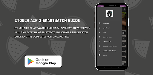 Android application Itouch Air 3 Smartwatch Guide screenshort
