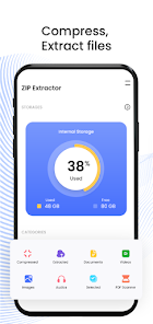 File extractor: Zip unzip 1.1 APK + Mod (Unlimited money) untuk android