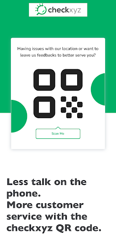 Android application Checkxyz: QR code for Issues screenshort