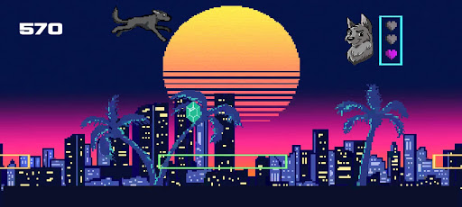 SynthWolf: Outrun the Night Screen 2