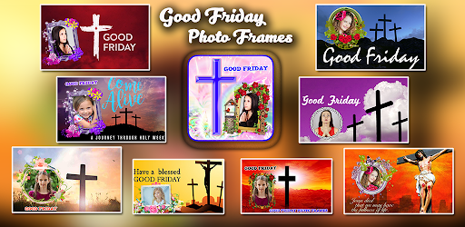 Android application Good Friday Photo Frames screenshort