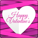 Happy Valentine Day Card Maker&Quotes-Photo Frames icon