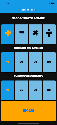 Android application Impara i numeri screenshort