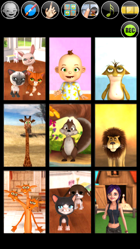 Android application Talking Stars Cat & Dog & Pets screenshort