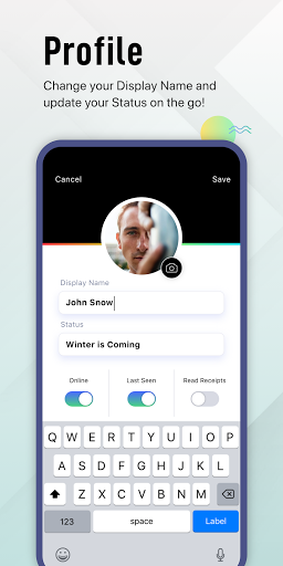 Zlen - Private Messenger  Social Media App