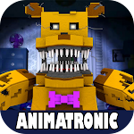 Cover Image of Download Animatronic Mod for Minecraft PE 1.66 APK