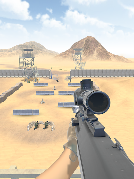 تحميل لعبة Sniper Siege مهكرة 2025 اخر اصدار للاندرويد