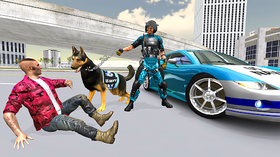 US Navy Security Crime Dog: Prison Escape Chase 3D 1.0.1 APK + Mod (Free purchase) for Android