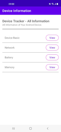 Android application Device Track - All Information screenshort
