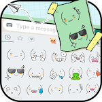 Cover Image of Download Cute Emoticons Emoji Stickers 1.0 APK