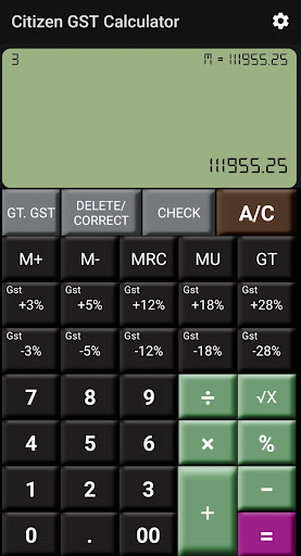 Citizen GST Calculator 1