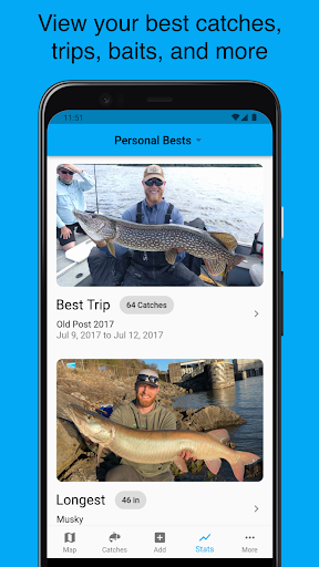 Screenshot of Anglers' Log - Fishing Journal