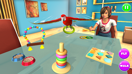 Imágen 8 Pet Parrot Family Simulator android