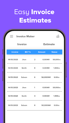 Easy Invoice Maker & Estimateのおすすめ画像2