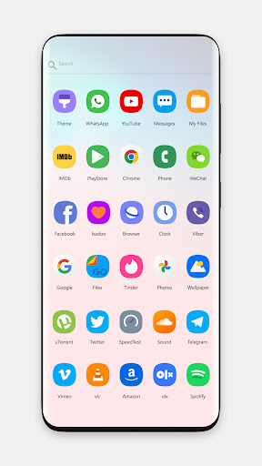 S10 Plus theme for Launcher Screen 2