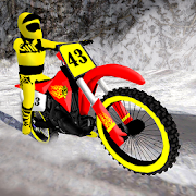 Snow Mountain Bike Racing- Heavy Motocross Driving