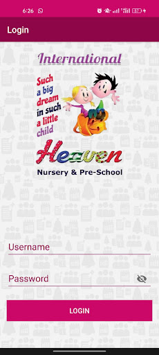 Android application Heaven International Nursery screenshort