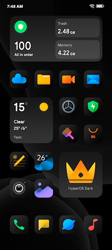 HyperDark - Icon Pack screenshot 17