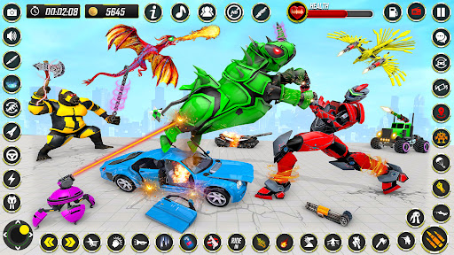 Rhino Robot - Robot Car Games - Action - games