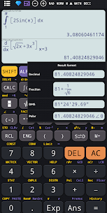 scientific calculator Mod Apk plus advanced 991 calc (Pro Features Unlocked) 3