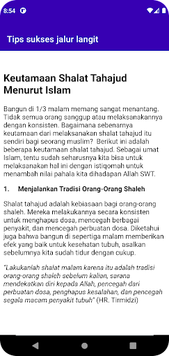 Tips sukses jalur langit Screen 3
