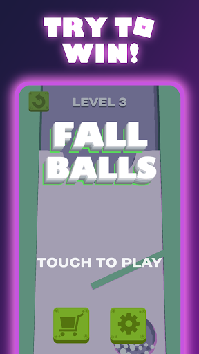 Android application Fall Balls - Collect Them All screenshort