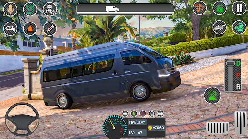 Android application Dubai Van Simulator Car Games screenshort