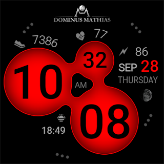 DM037 Digital Watch Face