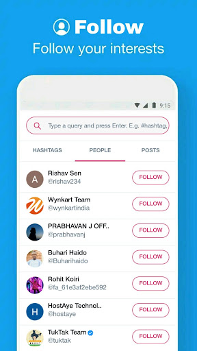 NAMO - Indian Social Media App